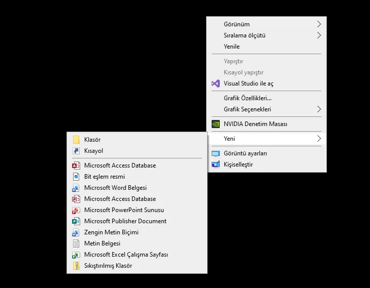 Windows Office İçin Gerekli Kod